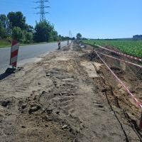 Budowa ścieżki rowerowej wzdłuż ul. Oświęcimskiej - czerwiec 2026 (16)