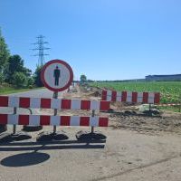 Budowa ścieżki rowerowej wzdłuż ul. Oświęcimskiej - czerwiec 2026 (13)