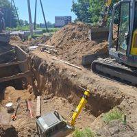 Budowa ścieżki rowerowej wzdłuż ul. Oświęcimskiej - czerwiec 2026 (9)