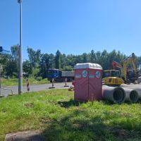Budowa ścieżki rowerowej wzdłuż ul. Oświęcimskiej - czerwiec 2026 (4)