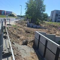 Budowa ścieżki rowerowej wzdłuż ul. Oświęcimskiej - czerwiec 2026 (6)