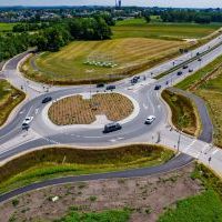 Obwodnica, węzeł Bieruń i łącznica (z lotu ptaka) - 24 czerwca 2026 roku (8)