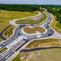 Obwodnica, węzeł Bieruń i łącznica (z lotu ptaka) - 24 czerwca 2026 roku (7)