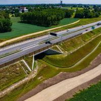 Obwodnica, węzeł Bieruń i łącznica (z lotu ptaka) - 24 czerwca 2026 roku (5)