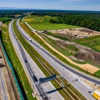 Obwodnica, węzeł Bieruń i łącznica (z lotu ptaka) - 24 czerwca 2026 roku (11)