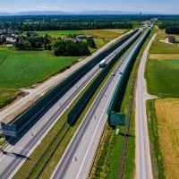 Obwodnica, węzeł Bieruń i łącznica (z lotu ptaka) - 24 czerwca 2026 roku (9)