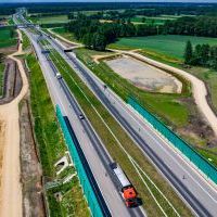 Obwodnica, węzeł Bieruń i łącznica (z lotu ptaka) - 24 czerwca 2026 roku (8)