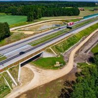 Obwodnica, węzeł Bieruń i łącznica (z lotu ptaka) - 24 czerwca 2026 roku (6)