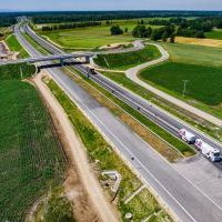 Obwodnica, węzeł Bieruń i łącznica (z lotu ptaka) - 24 czerwca 2026 roku (5)