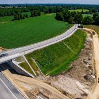 Obwodnica, węzeł Bieruń i łącznica (z lotu ptaka) - 24 czerwca 2026 roku (1)