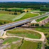 Obwodnica, węzeł Bieruń i łącznica (z lotu ptaka) - 24 czerwca 2026 roku (7)