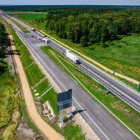 Obwodnica, węzeł Bieruń i łącznica (z lotu ptaka) - 24 czerwca 2026 roku (2)