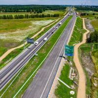 Obwodnica, węzeł Bieruń i łącznica (z lotu ptaka) - 24 czerwca 2026 roku (1)