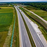Obwodnica, węzeł Bieruń i łącznica (z lotu ptaka) - 24 czerwca 2026 roku (2)