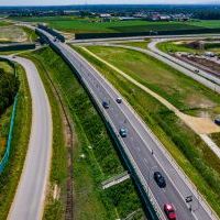 Obwodnica, węzeł Bieruń i łącznica (z lotu ptaka) - 24 czerwca 2026 roku (13)