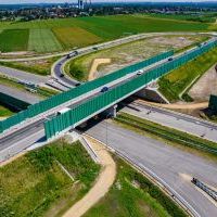 Obwodnica, węzeł Bieruń i łącznica (z lotu ptaka) - 24 czerwca 2026 roku (11)