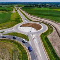 Obwodnica, węzeł Bieruń i łącznica (z lotu ptaka) - 24 czerwca 2026 roku (9)