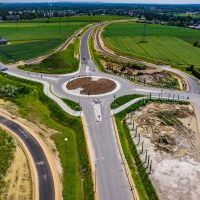 Obwodnica, węzeł Bieruń i łącznica (z lotu ptaka) - 24 czerwca 2026 roku (7)