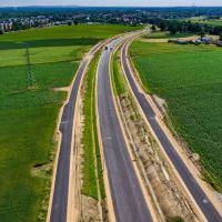 Obwodnica, węzeł Bieruń i łącznica (z lotu ptaka) - 24 czerwca 2026 roku (4)