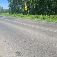 Odcinek ulicy Lędzińskiej przed rozbudową (3)