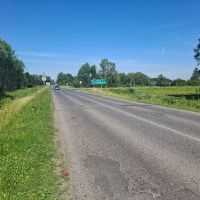 Odcinek ulicy Lędzińskiej przed rozbudową (2)