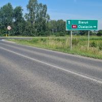 Odcinek ulicy Lędzińskiej przed rozbudową (17)