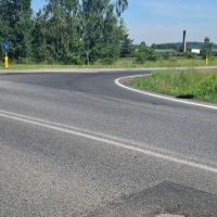 Odcinek ulicy Lędzińskiej przed rozbudową (9)
