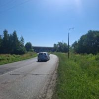 Odcinek ulicy Lędzińskiej przed rozbudową (8)