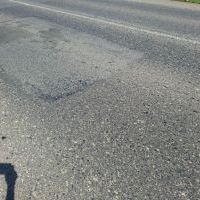 Odcinek ulicy Lędzińskiej przed rozbudową (2)