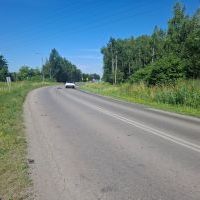 Odcinek ulicy Lędzińskiej przed rozbudową (10)