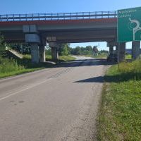 Odcinek ulicy Lędzińskiej przed rozbudową (7)