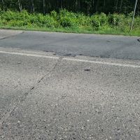 Odcinek ulicy Lędzińskiej przed rozbudową (5)