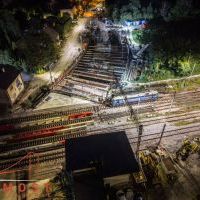 Tunel pod torami kolejowymi na Wawelskiej (1)