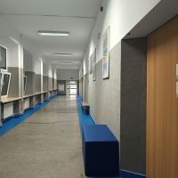 Wyremontowany korytarz na I piętrze SP1 (ul. Krakowska) (8)