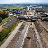 Bieruń - droga S1 prowadząca do węzła (4)