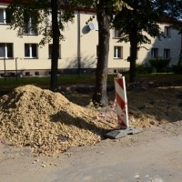 Budowa miejsc parkingowych na osiedlu Chemików