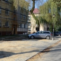Budowa miejsc parkingowych na osiedlu Chemików