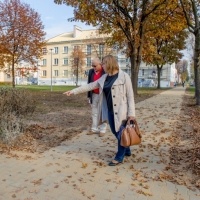 Wczoraj nastąpił odbiór prac budowlanych związanych z remontem chodnika na osiedlu Chemików