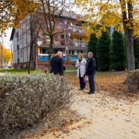 Wczoraj nastąpił odbiór prac budowlanych związanych z remontem chodnika na osiedlu Chemików