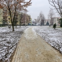 Nowy chodnik na osiedlu Węglowa