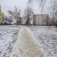 Nowy chodnik na osiedlu Węglowa
