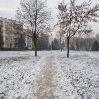 Nowy chodnik na osiedlu Węglowa