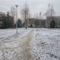 Nowy chodnik na osiedlu Węglowa