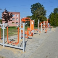 Siłownia zewnętrzna na osiedlu Chemików oddana do użytku mieszkańców