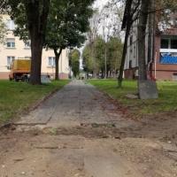 Ruszył remont chodnika na osiedlu Chemików