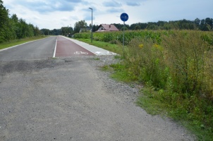 Droga rowerowa - ulica Wylotowa