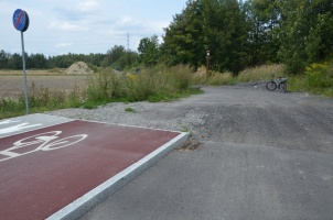 Droga rowerowa - ulica Wylotowa