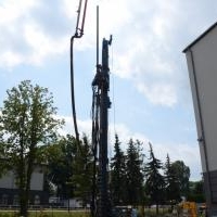 Trwa budowa sali gimnastycznej - lipiec 2019