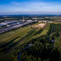 Zdjęcia z placu budowy - Centrum Logistyczne w pobliżu ulicy Oświęcimskiej