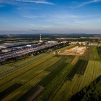 Zdjęcia z placu budowy - Centrum Logistyczne w pobliżu ulicy Oświęcimskiej